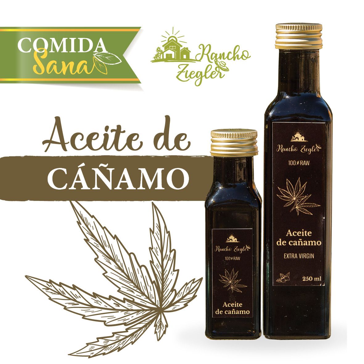 Aceite de Cańamo 250 ml | Obrázek 1